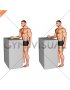 Standing External Rotation Slide with Towel (male)