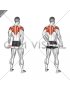Standing External Rotation Behind Back with Towel (male)