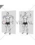 Standing Wall Shoulder Rotation (male)