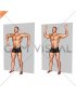 Standing Wall Shoulder Rotation (male)