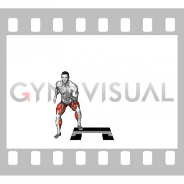 Step Side Jump over StepBox (male)