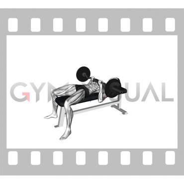 EZ-bar Close-Grip Bench Press (female)