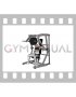 Lever Single Arm Chest Press (plate loaded) (female)