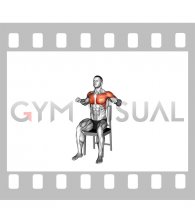 Sitting Opposite Grab on a Chair (male)