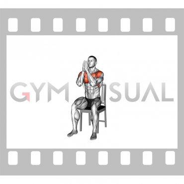 Seated Elbow Clap on a Chair (male)