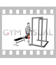 Kettlebell Assisted Bulgarian Split Squat