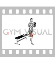 Kettlebell Goblet Single Leg Split Squat
