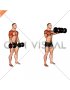Dumbbell Underhand Front Raise