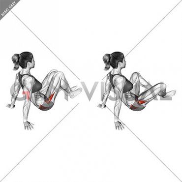 Seated Bent Knee Abduction Feet Floor Off (female)