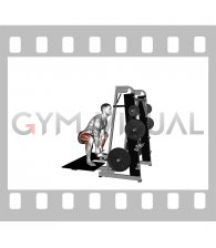 Lever Belt Sumo Deadlift (V bar) (male)