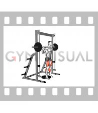 Smith Elevated Heel Squat (VERSION 2)