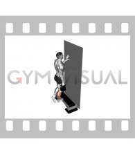 Kettlebell Single Leg Calf Raise Off Step