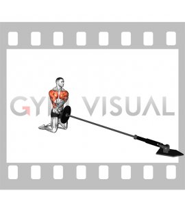 Landmine Kneeling 180s (male)