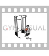 Cable Kneeling Shoulder 90 degrees External Rotation Press