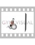 Stability Ball Kneeling Rollout to Wall (male)