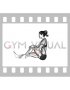 Seated Single Leg Hugging Knee Flexion (female)
