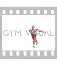 Criss Cross Stepback Hops (male)