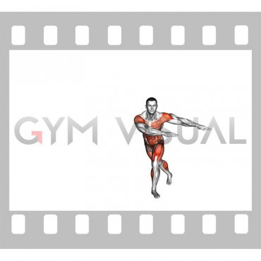 Criss Cross Stepback Hops (male)