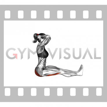 Seated Neck Pull (female)