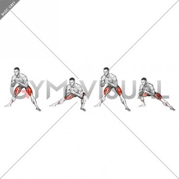Side Lunge Stretch (VERSION 2) (male)