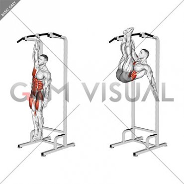 Single Arm Hanging Toes to Bar