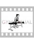 Barbell Palms-up Wrist Curl Over a Bench (female)