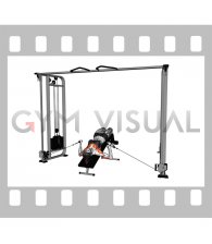 Cable Decline Press (female)