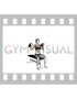 Kettlebell Seated Two Arm Military Press (female)