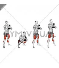 Dumbbell Goblet Squat with Calf Raise