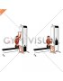 Cable Reverse Narrow grip Lat Pulldown (male)