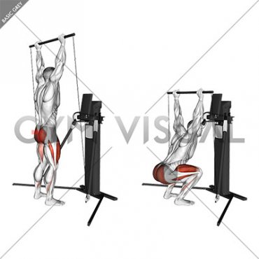 Cable Overhead Squat (VERSION 3)