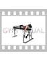 Dumbbell Lying Neutral Grip Row on Rack (female)