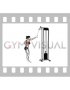 Cable One Arm Pulldown (female)
