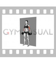 Dumbbell Hammer Srtict Curl (female)