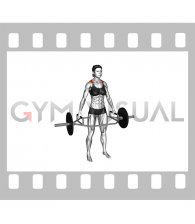 Trap Bar Standing Shrug (female)