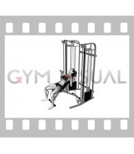 Cable Incline Bench Press (female)