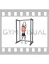 Resistance Band Standing Lat Pulldown (male)
