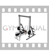 Smith Wide Grip Bench Press (female)