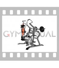 Lever Lateral Pulldown (plate loaded) (female)