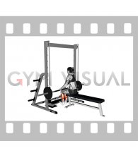 Smith Seated Calf Raise (female)