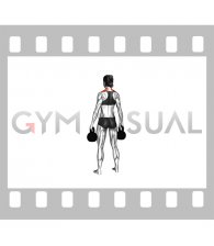 Kettlebell Shrug (female)