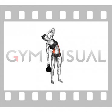 Kettlebell Side Bend (female)