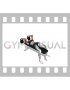 Kettlebell Lying Triceps Extension Skull Crusher (female)