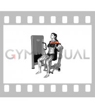 Machine Inner Chest Press (female)
