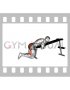 Bodyweight Lying Decline Bench Reverse Hyperextension