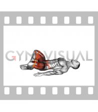 Resistance Band Frog Hip Thrust (male)