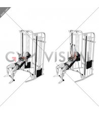 Cable Incline Bench Press (female)