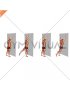 Opposite Arm and Leg Raise against Wall (male)