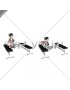Triceps Dip (bench leg) (female)