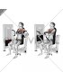 Machine Inner Chest Press (female)